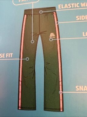 Aldi Gear 2026 Women’s Snap Buttons Pants Size L